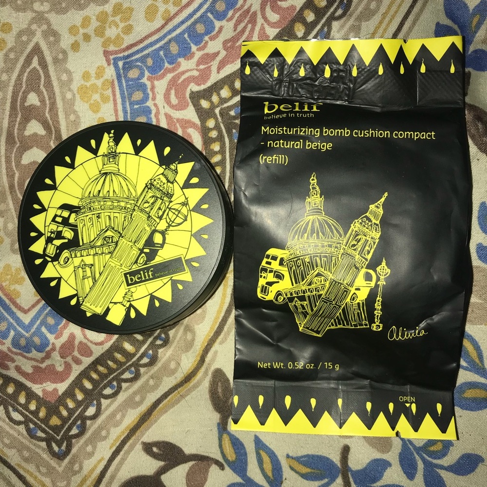 Belif bomb cushion compact